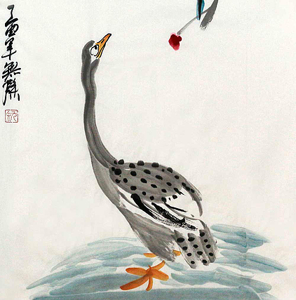 艺术家 无余 国画作品