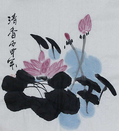 画家 潘金松 精品花鸟