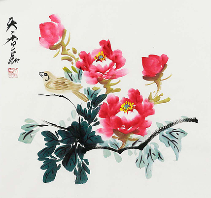 威海美协会员 姜志勇  天香