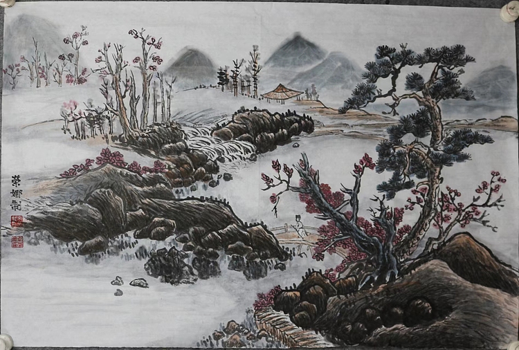 来荣娜 山水