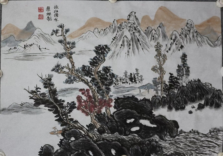 来荣娜 依山傍水