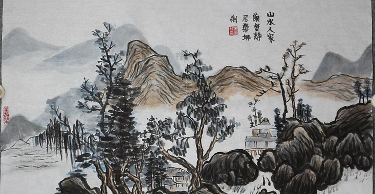 来荣娜 山水人家