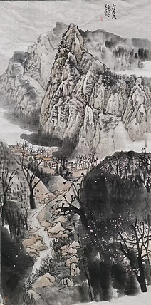 大力 山谷春色