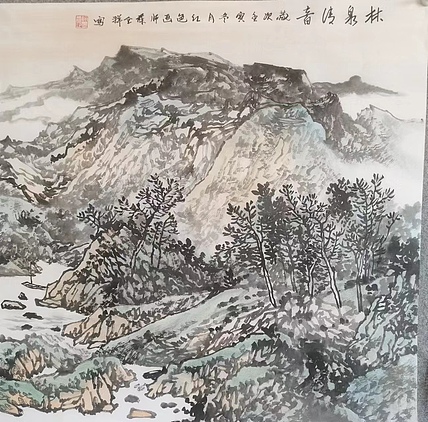 薛全祥 国画斗方