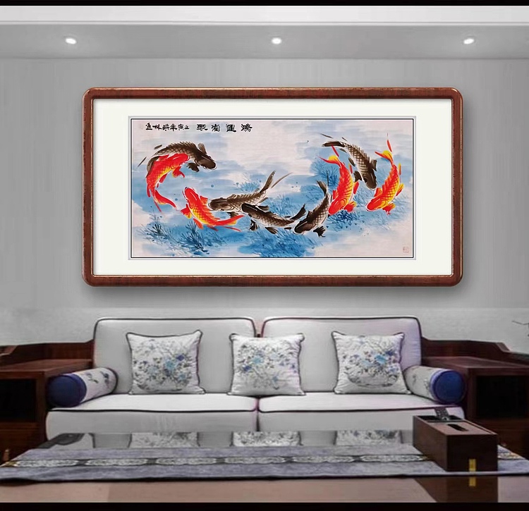 高晓林 （3733）国家一级美术师，江苏省美协会员《鸿运当头》