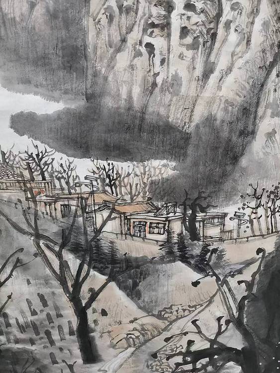 大力 山谷春色