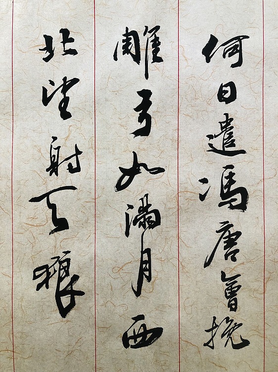 中书工委 赵兰全 国礼名家行书精品《苏轼&middot;老夫聊发少年狂》