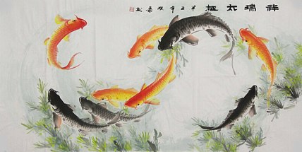 当代著名美女画家 魏琪乐 花鸟 国画