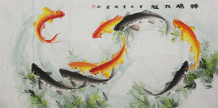 当代著名美女画家 魏琪乐 花鸟 国画