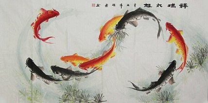 当代著名美女画家 魏琪乐 花鸟 国画