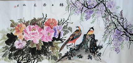 小雨 锦上添花