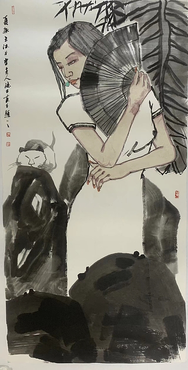 中国美术家协会会员 刘德生 夏趣