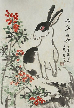 中美协会员 赵钲 写意花鸟国画