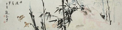 中美协会员 赵钲 写意花鸟国画