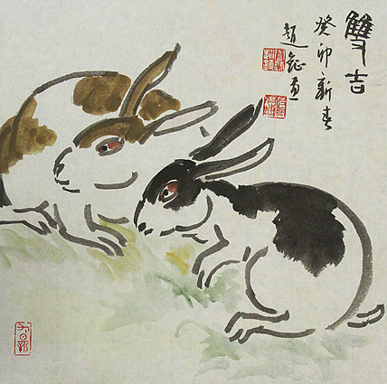 中美协会员 赵钲 写意花鸟国画