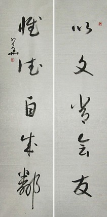 西藏书法家协会副主席 中国书法家协会会员 冯少华