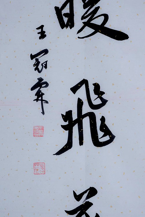 职业书画家 王冠霖 中堂对联077