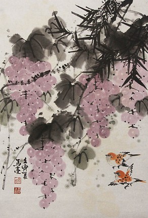 中国花鸟画主题性创作研究会副会长兼秘书长 北京市美协会员 马亮