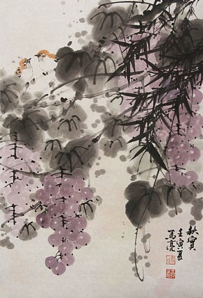 中国花鸟画主题性创作研究会副会长兼秘书长 北京市美协会员 马亮