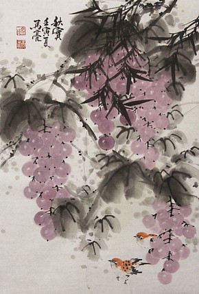 中国花鸟画主题性创作研究会副会长兼秘书长 北京市美协会员 马亮