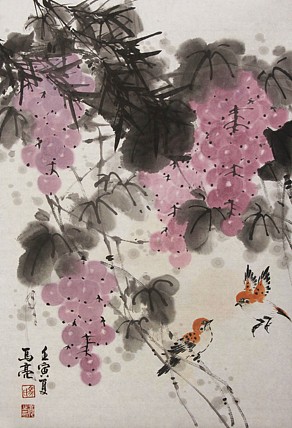 中国花鸟画主题性创作研究会副会长兼秘书长 北京市美协会员 马亮