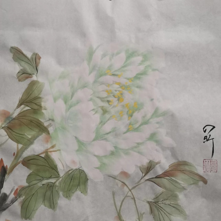 李乃昕 牡丹小品