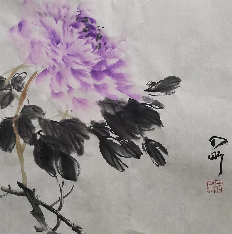 中国人民大学讲师 李乃昕 牡丹小品