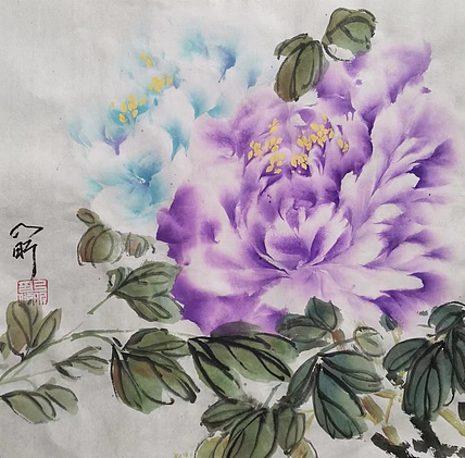 李乃昕 牡丹小品