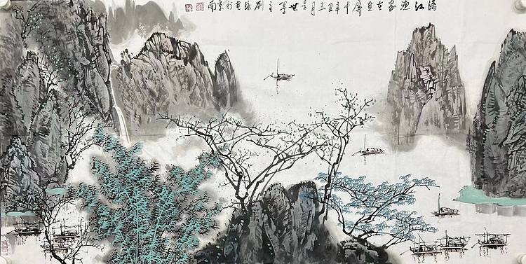 刘泳          现为中国美术家协会会员