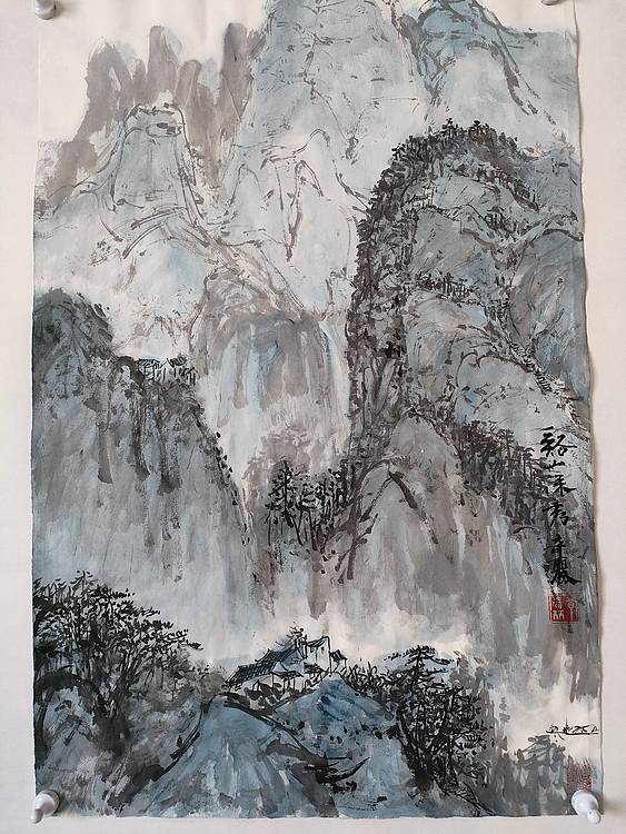 画树成林 溪山深秀