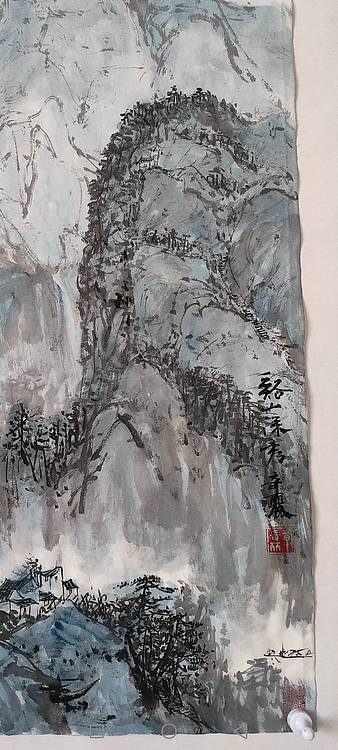 画树成林 溪山深秀