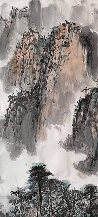 画树成林 黄山胜景