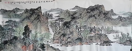 曹玉宝 辽宁曹玉宝老师原创山水