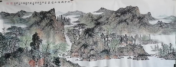 曹玉宝 辽宁曹玉宝老师原创山水