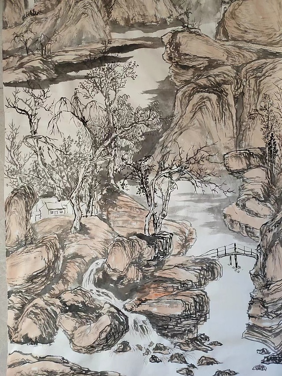 范立志 深山藏古寺