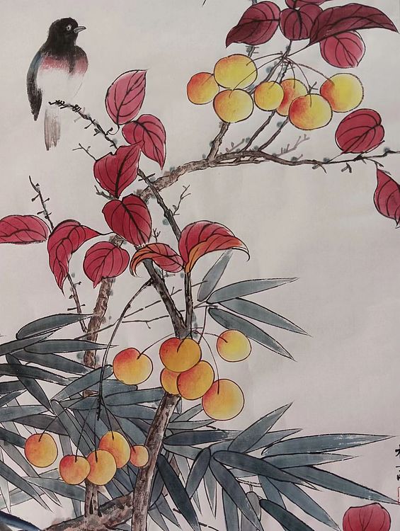 湖北美术学院艺术硕士 李林 秋日私语