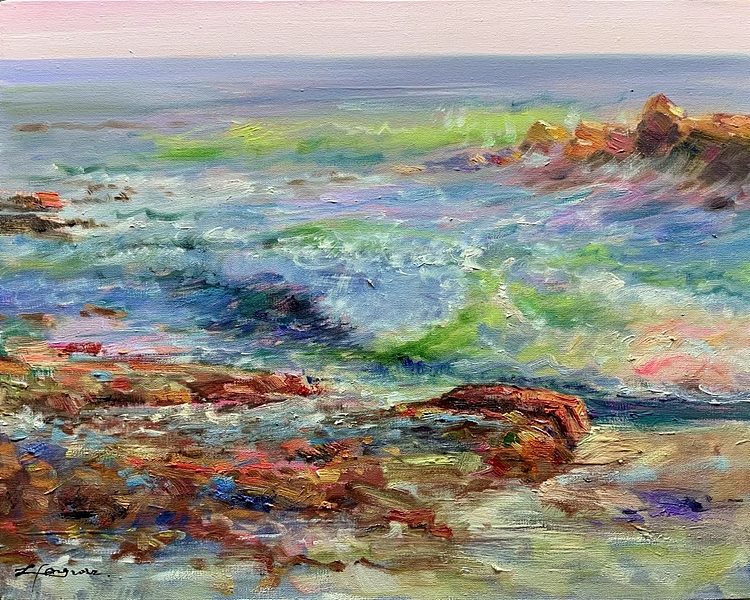 梁峰 海浪