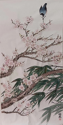 湖北美术学院艺术硕士 李林 杏花