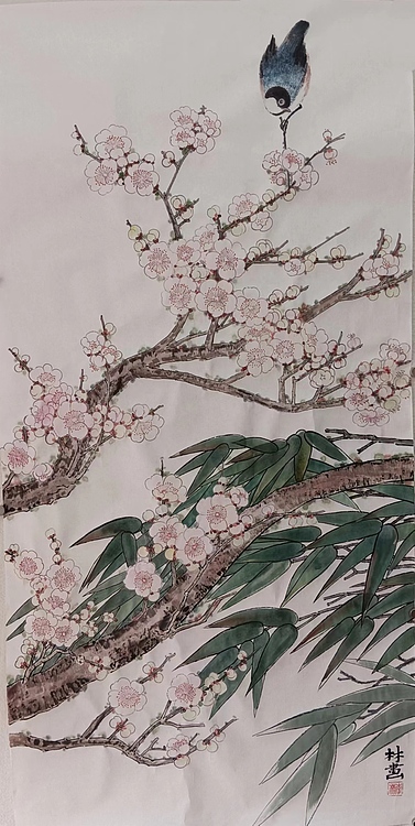 湖北美术学院艺术硕士 李林 杏花