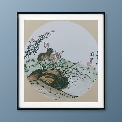 青年书画家 泰然自若 癸兔