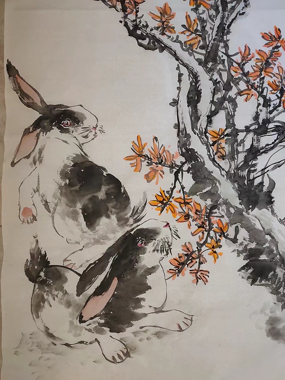 范立志 玉兔迎春