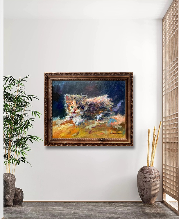 梁峰 小萌猫
