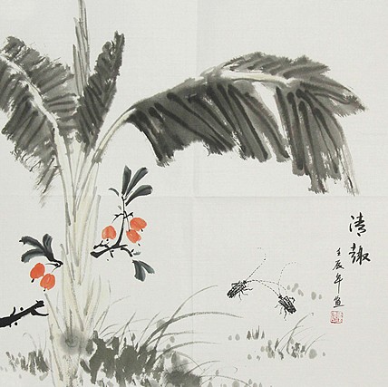 画家 于建国 兰花
