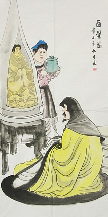 国家一级美术师 张松平人物 国画