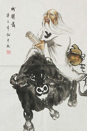 国家一级美术师 张松平人物 国画