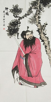 国家一级美术师 张松平人物 国画