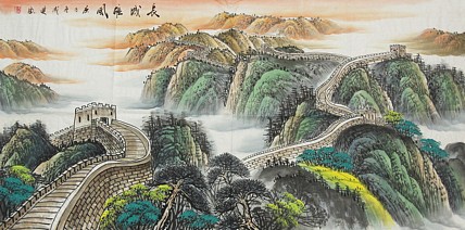 当代艺术家 吴成建 精品山水国画