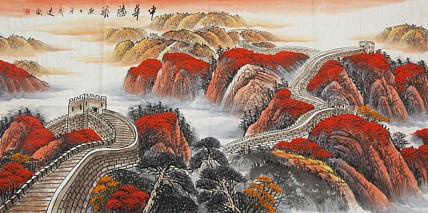 当代艺术家 吴成建 精品山水国画