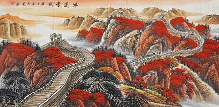 当代艺术家 吴成建 精品山水国画