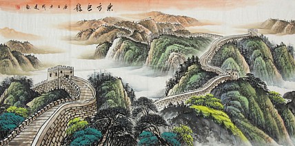 当代艺术家 吴成建 精品山水国画